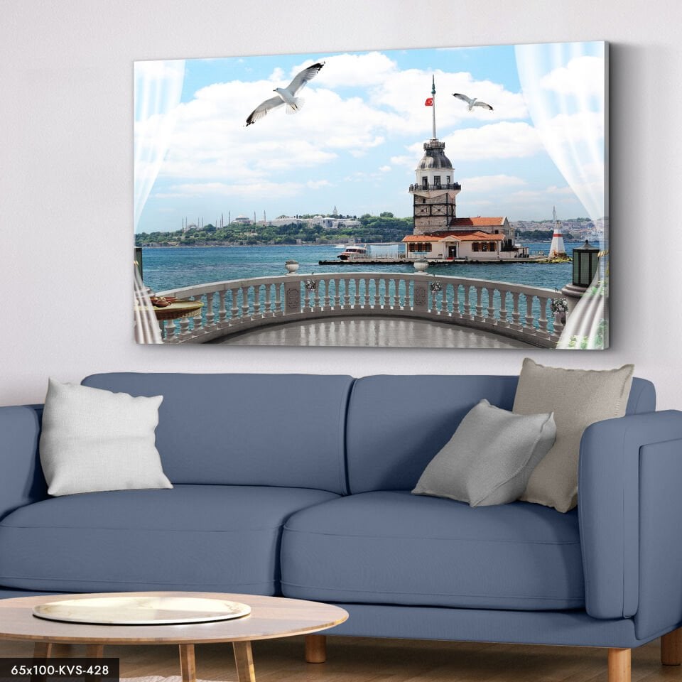 Kız Kulesi Kanvas - Canvas Tablo