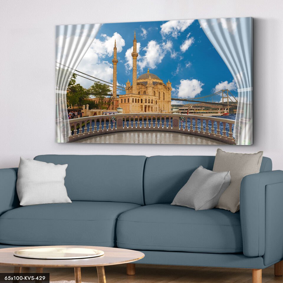 Istanbul Camii Kanvas - Canvas Tablo