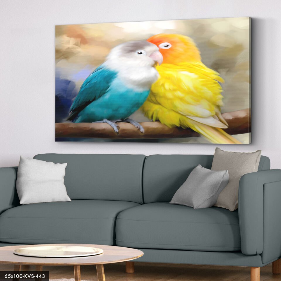 Kuşlar Kanvas - Canvas Tablo