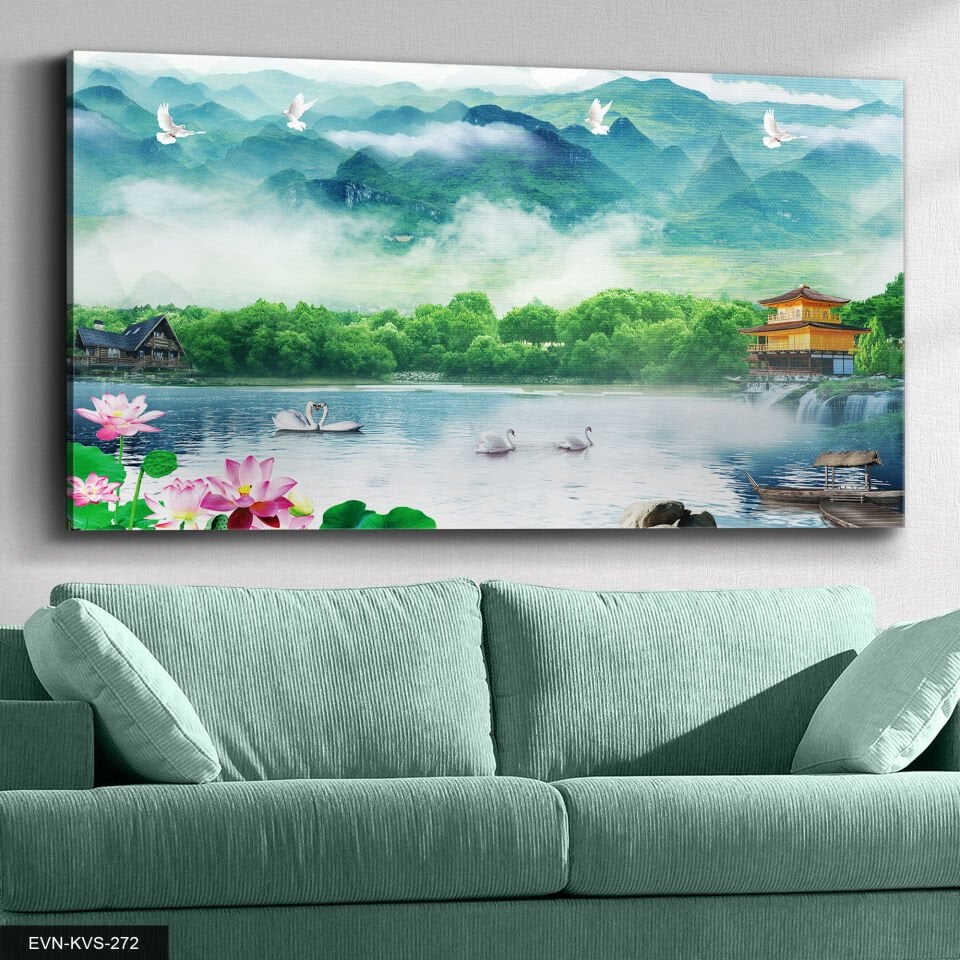 Doğanın Güzellikleri Tek Parça Kanvas Canvas Tablo