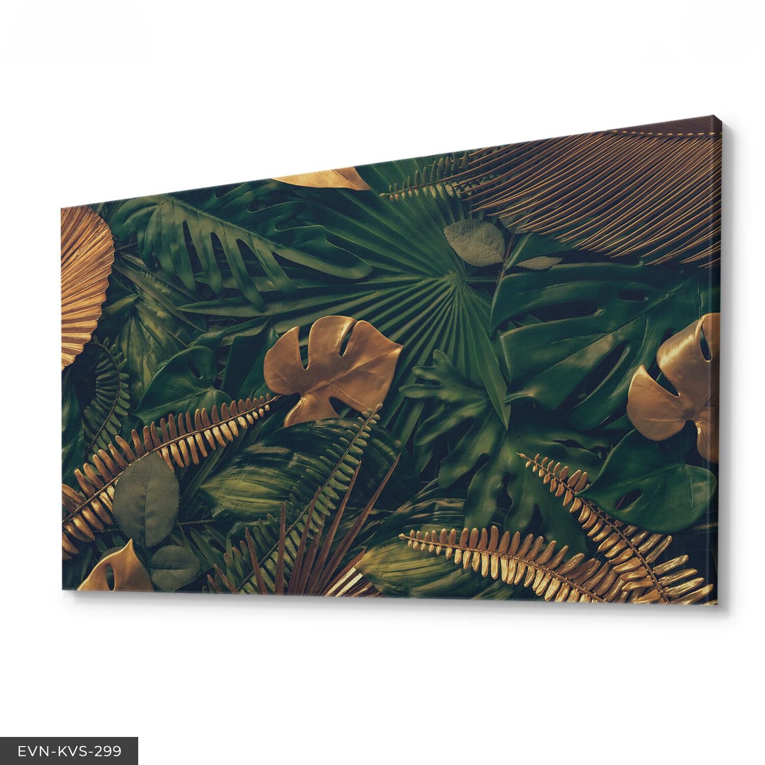 Doğa Yaprak Tek Parça Kanvas - Canvas Tablo