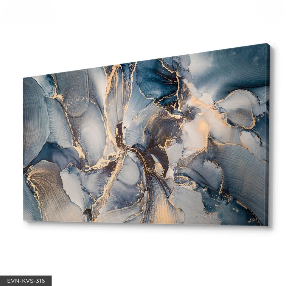 Soyut Sanatsal Tek Parça Kanvas - Canvas Tablo