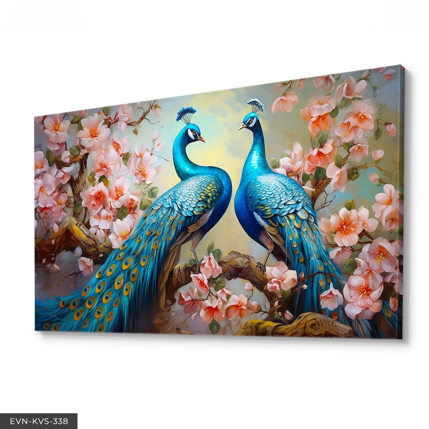 Tavus Kuşu Tek Parça Kanvas - Canvas Tablo