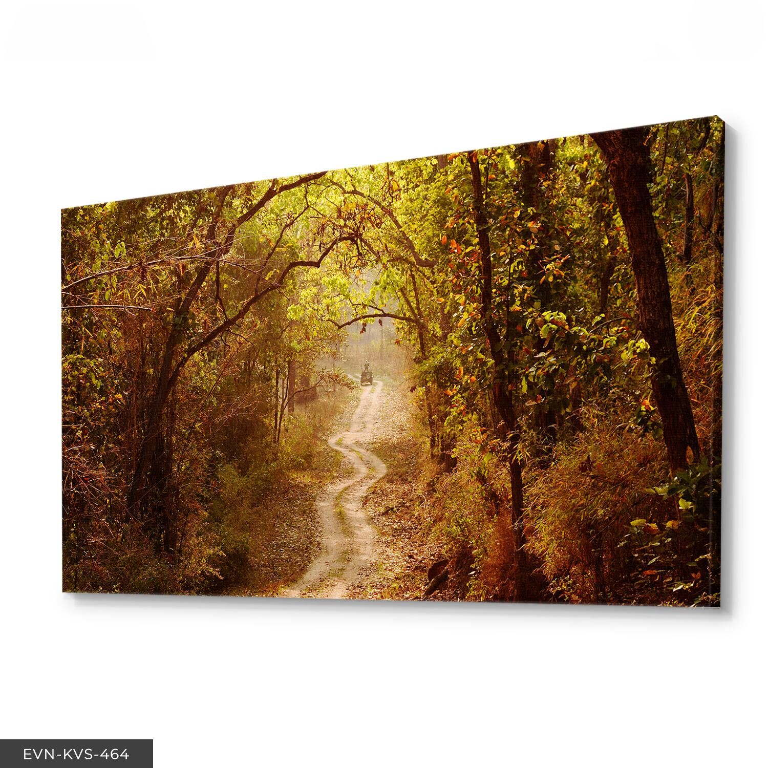Orman Yolu Tek Parça Kanvas - Canvas Tablo