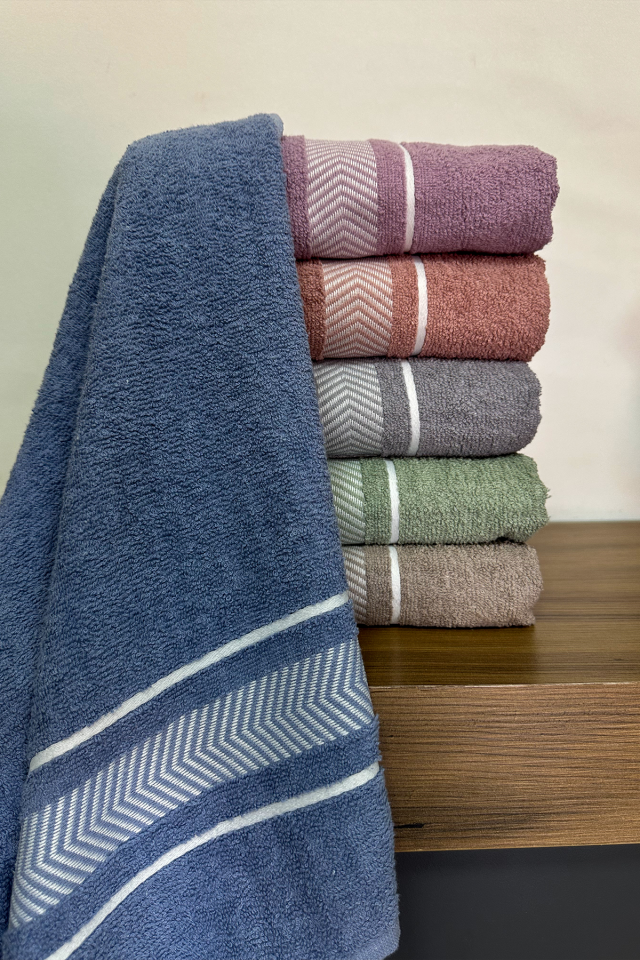 6 Adet El Yüz Havlusu Renk Havlu 50x90cm