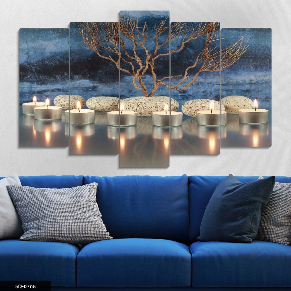 Mumlar 5 Parça Mdf Tablo 60x100 CM