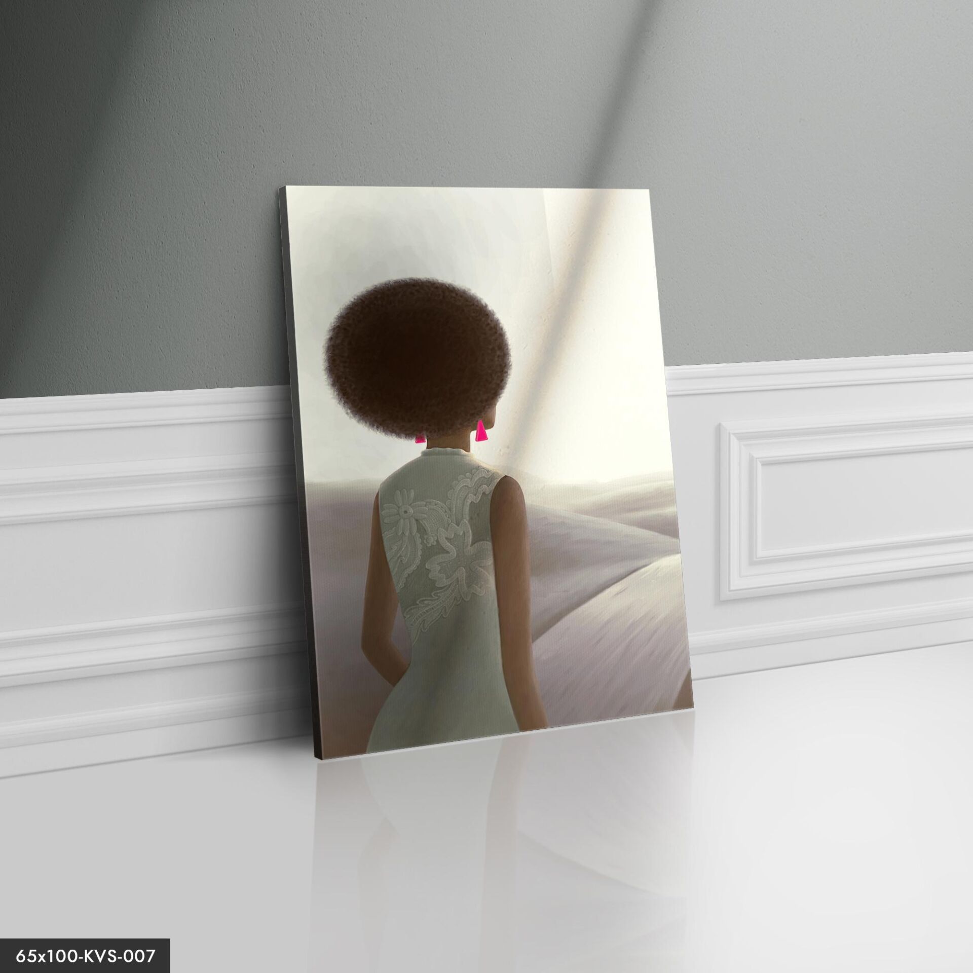 Başarıya Giden Yol Kanvas - Canvas Tablo 40 x 30 CM - Çok Renkli