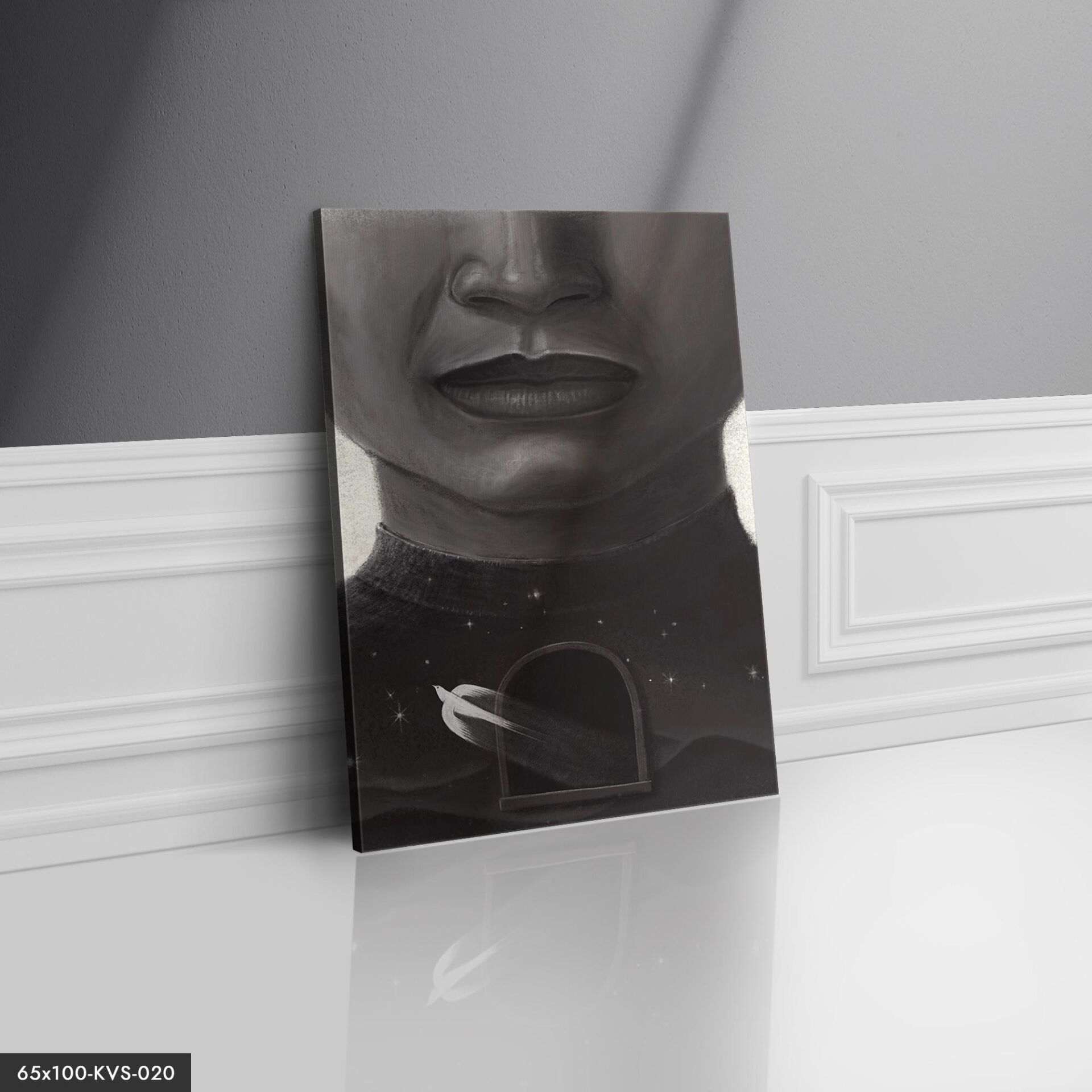 Özgürlük Temalı Kanvas - Canvas Tablo 40 x 30 CM - Çok Renkli