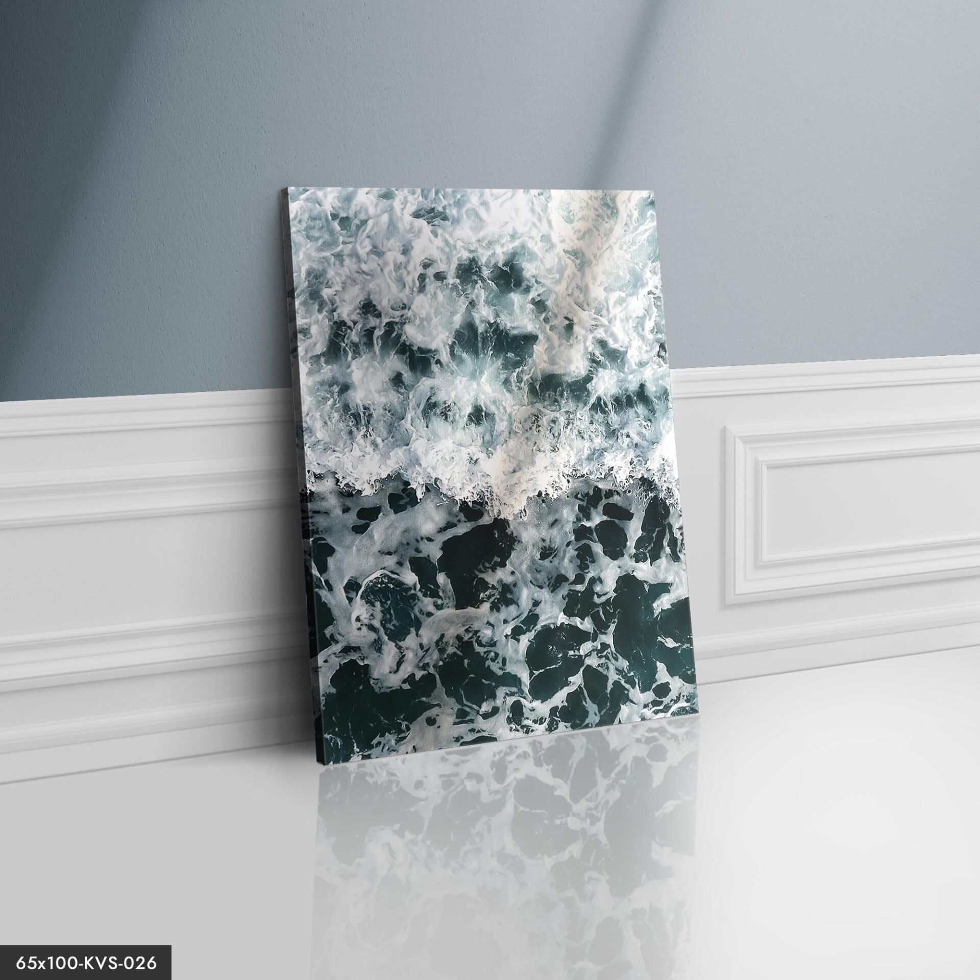 Şiddetli Dalgalar Kanvas - Canvas Tablo