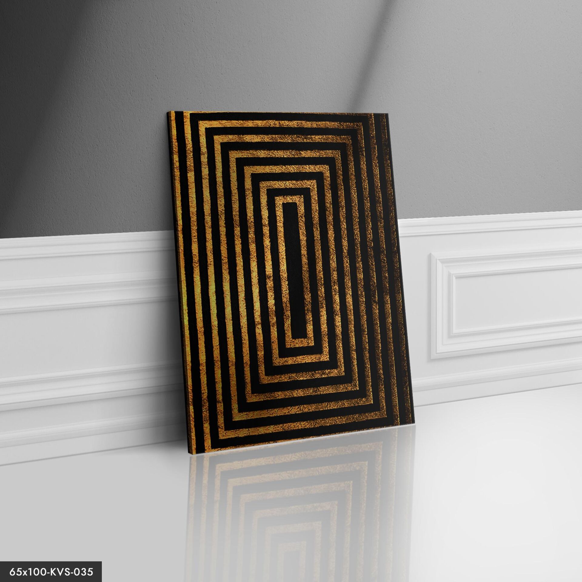 Black Gold Kanvas - Canvas Tablo