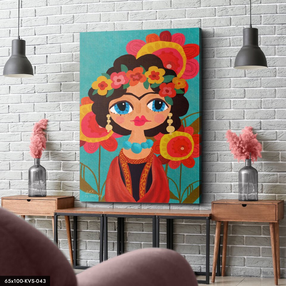 Ressam Kanvas - Canvas Tablo 40 x 30 CM - Çok Renkli