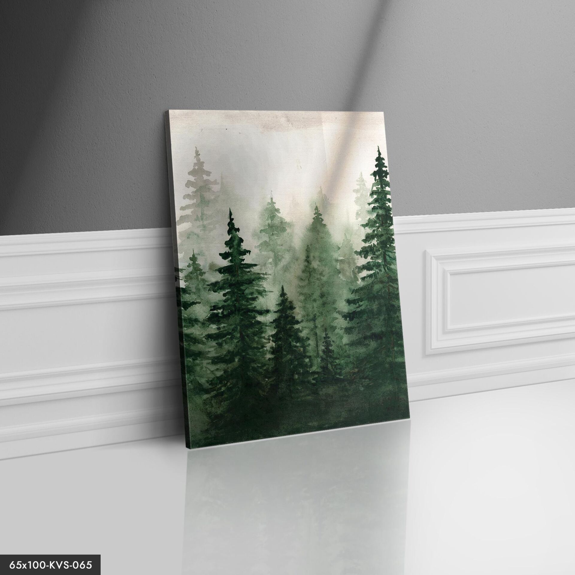 Orman, Ağaçlar, Kanvas - Canvas Tablo