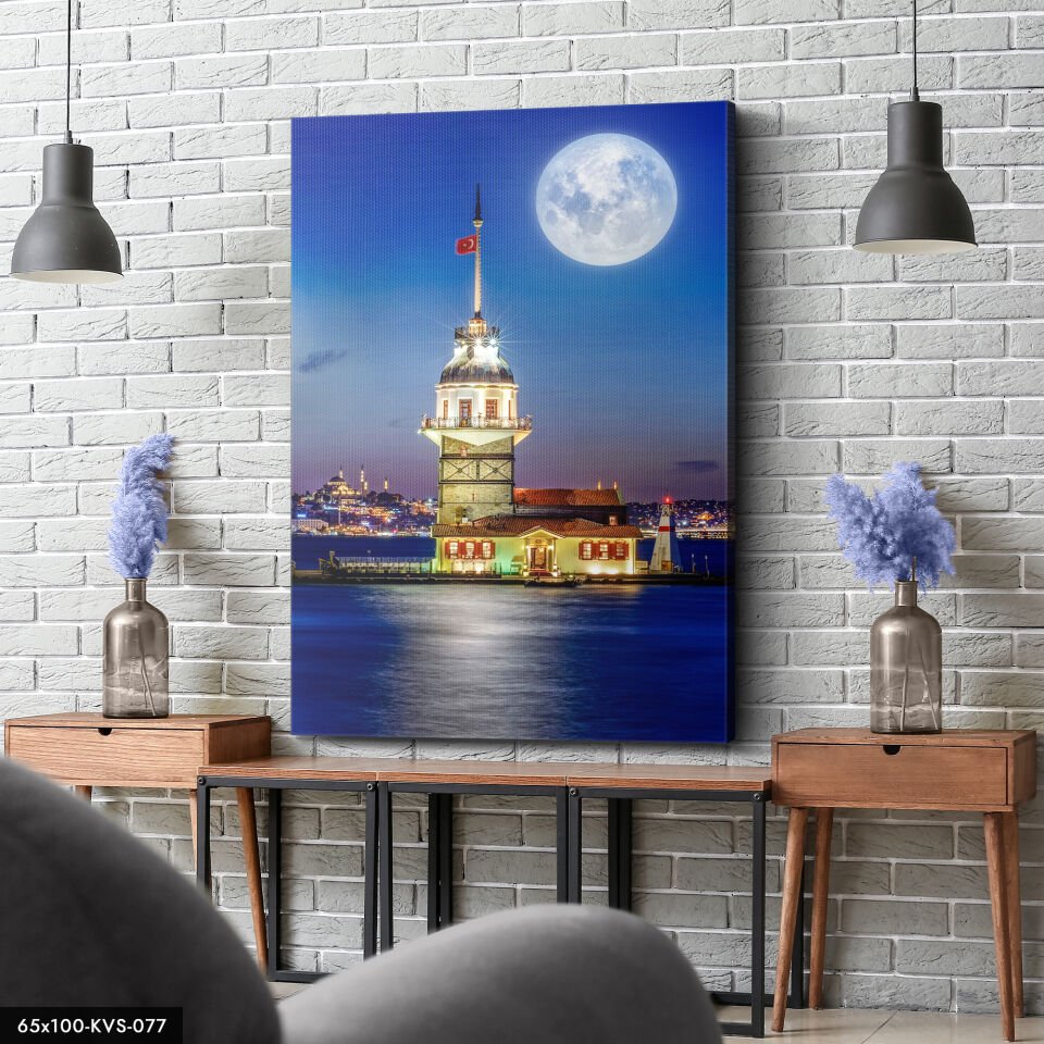 Kız Kulesi Kanvas - Canvas Tablo