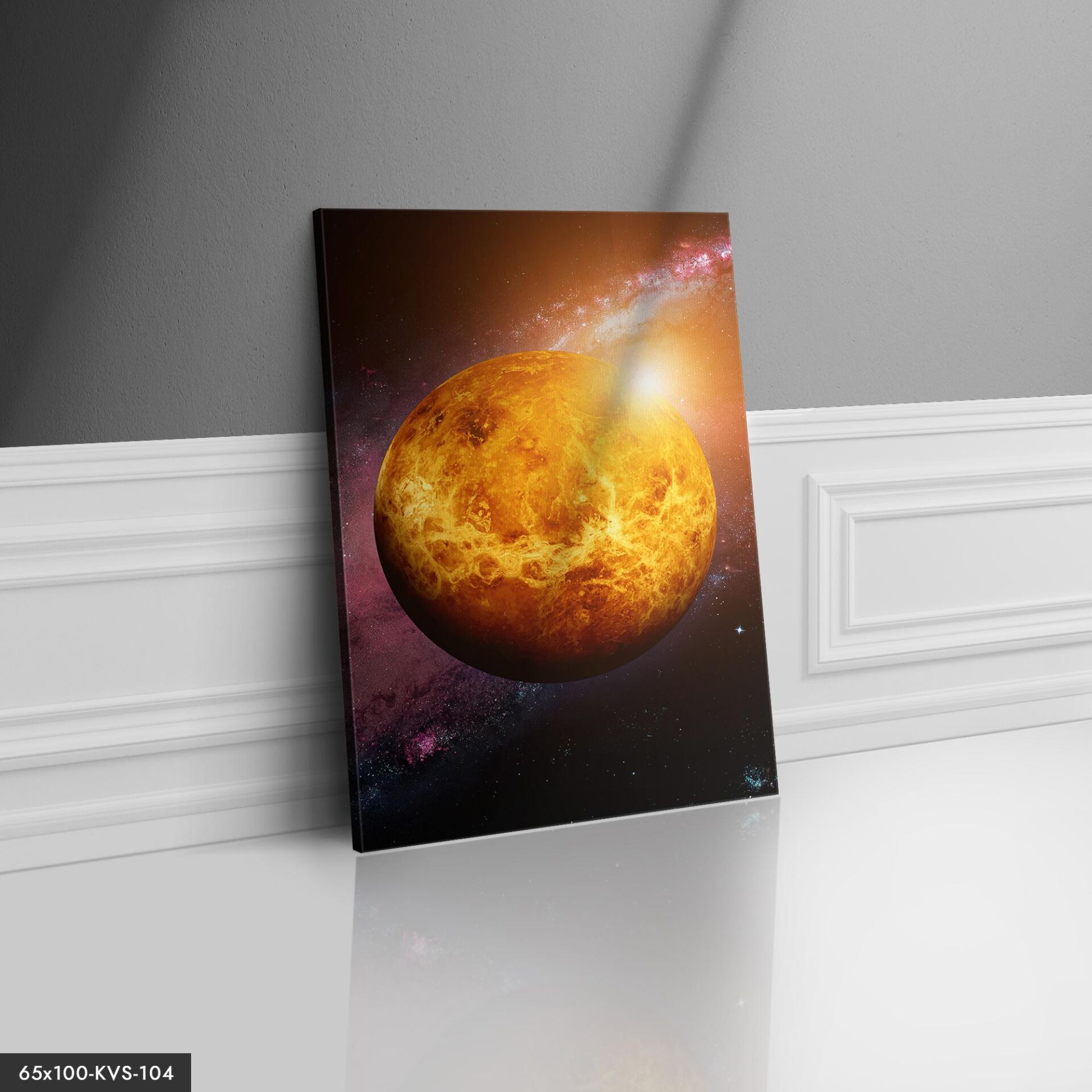 Güneş Kanvas - Canvas Tablo 40 x 30 CM - Çok Renkli