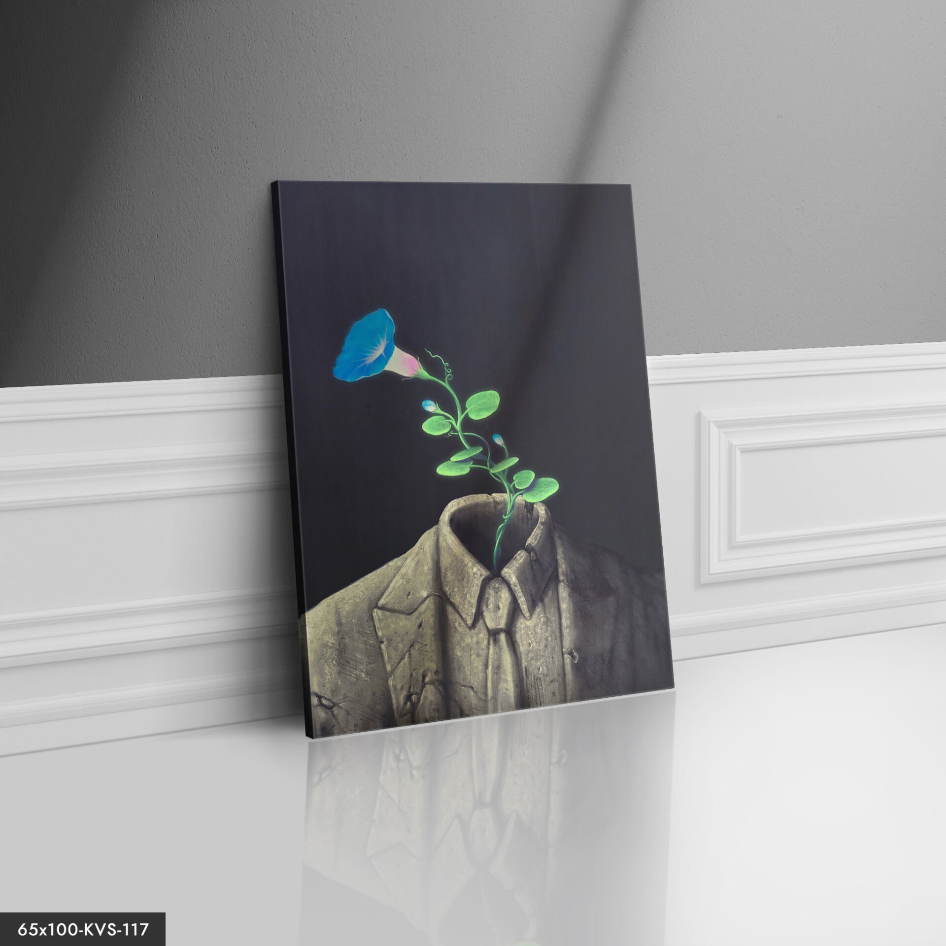 Umut Ve Başarı Temalı Kanvas - Canvas Tablo 40 x 30 CM - Çok Renkli