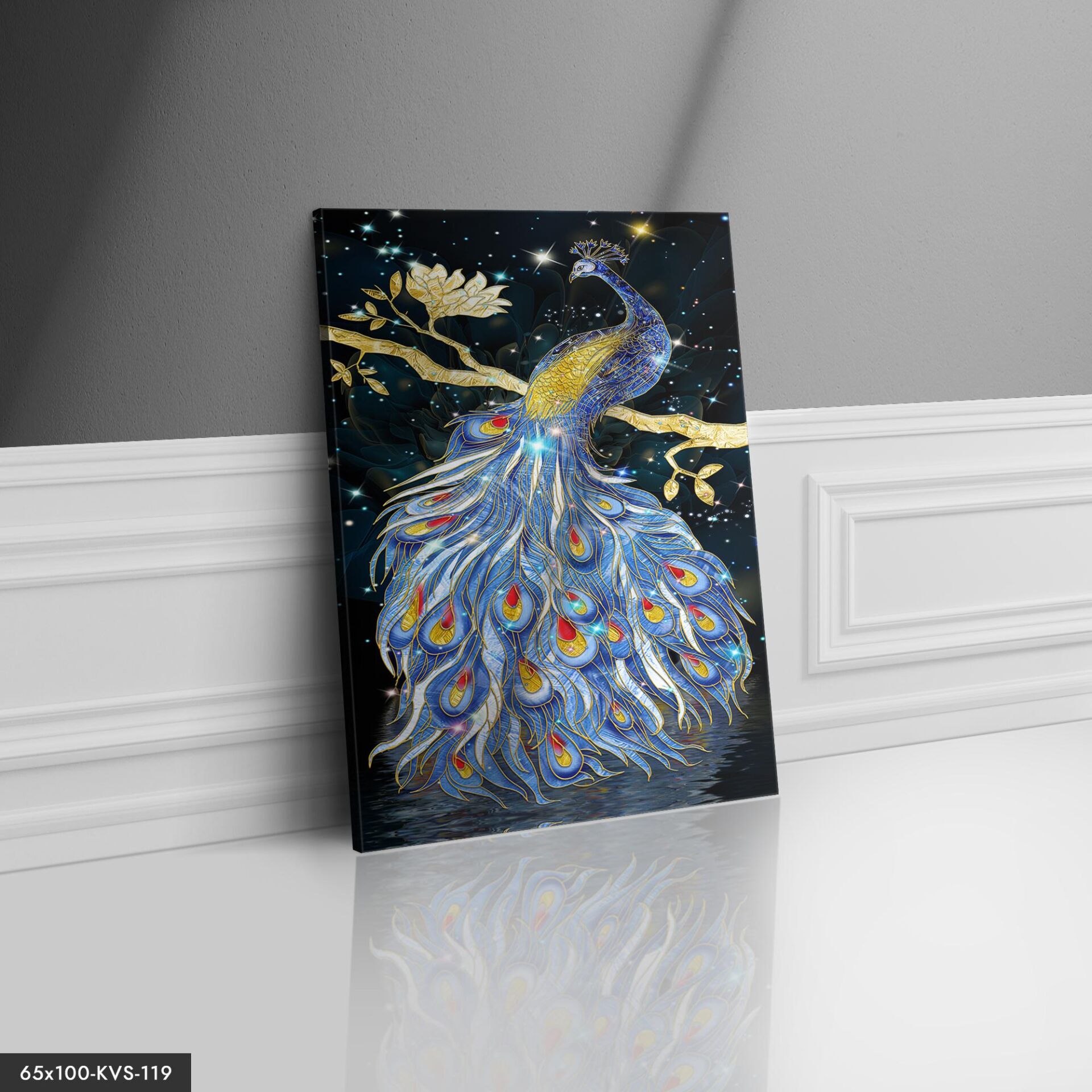 Tavus Kuşu Kanvas - Canvas Tablo