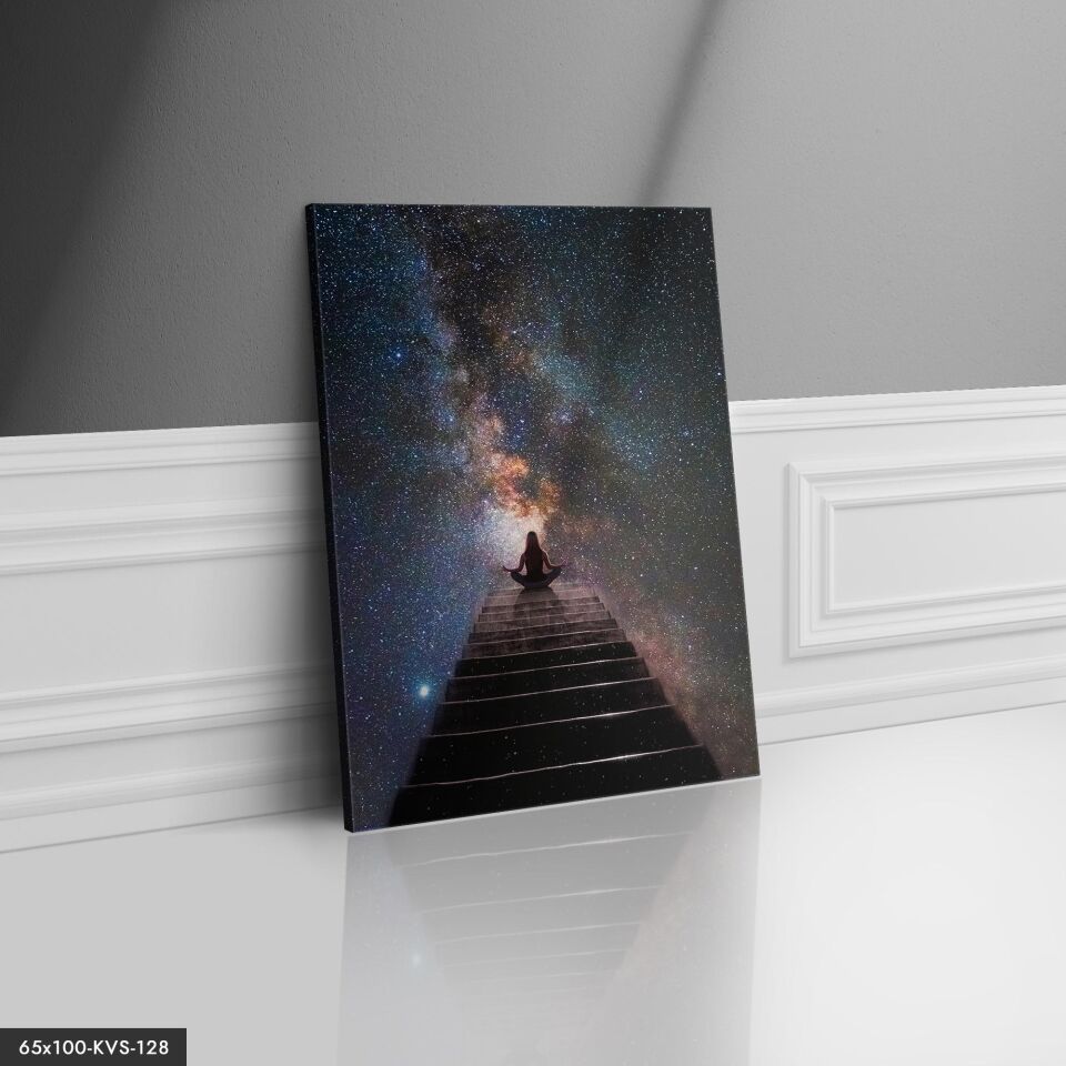 Yıldızlar Arasında Kanvas - Canvas Tablo