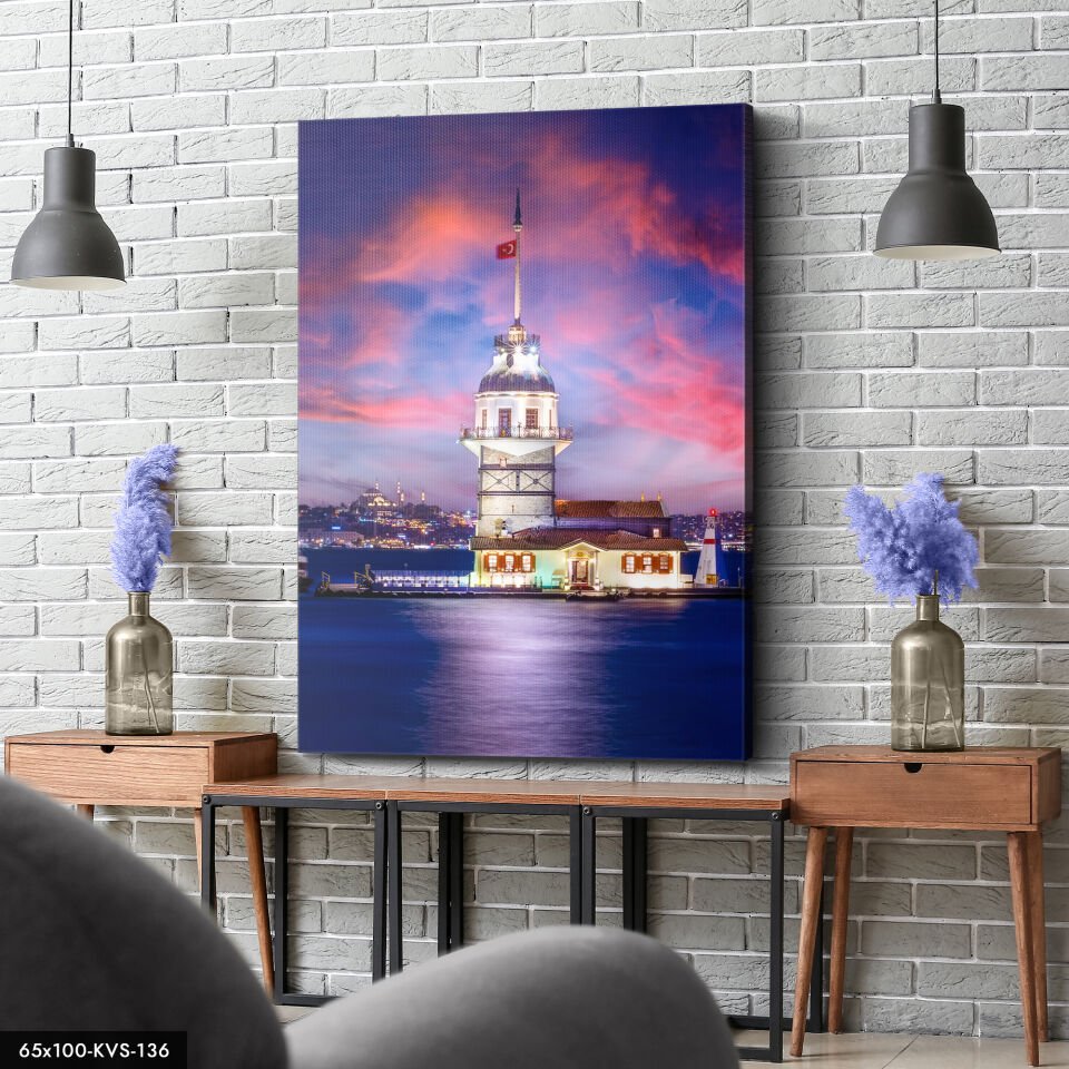 Kız Kulesi Kanvas - Canvas Tablo