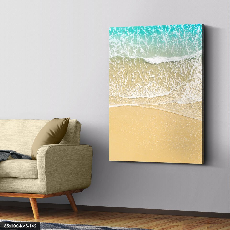 Deniz Kenarı Kanvas - Canvas Tablo