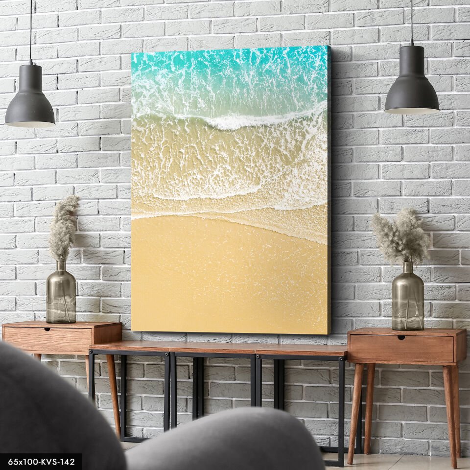 Deniz Kenarı Kanvas - Canvas Tablo