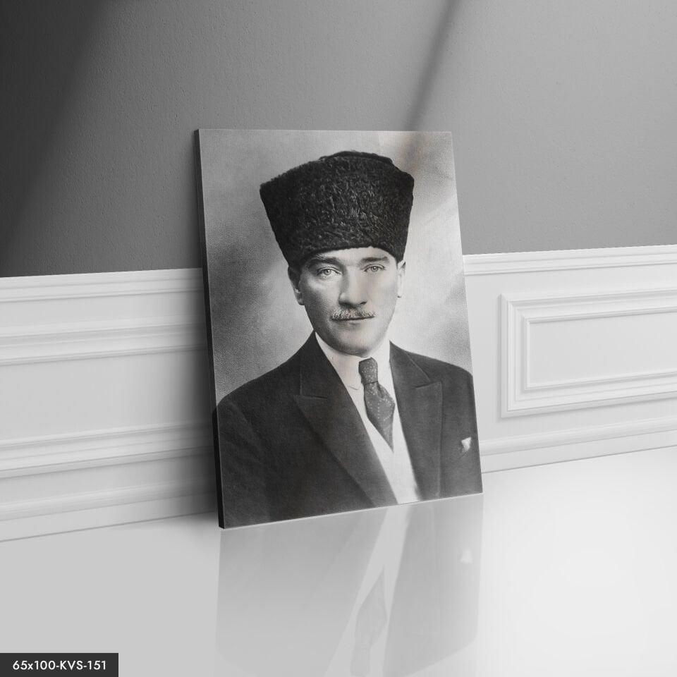 Mustafa Kemal Atatürk Kanvas Tablo