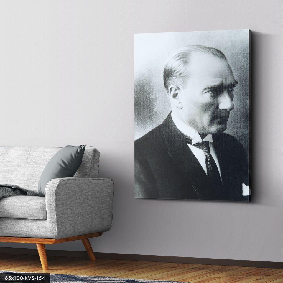 Mustafa Kemal Atatürk Kanvas Tablo