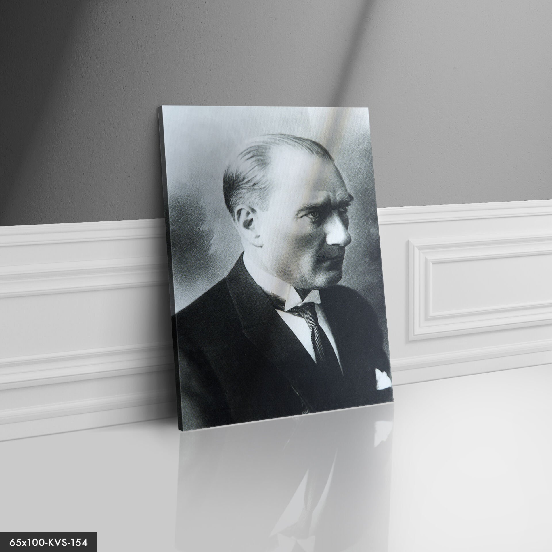 Mustafa Kemal Atatürk Kanvas Tablo