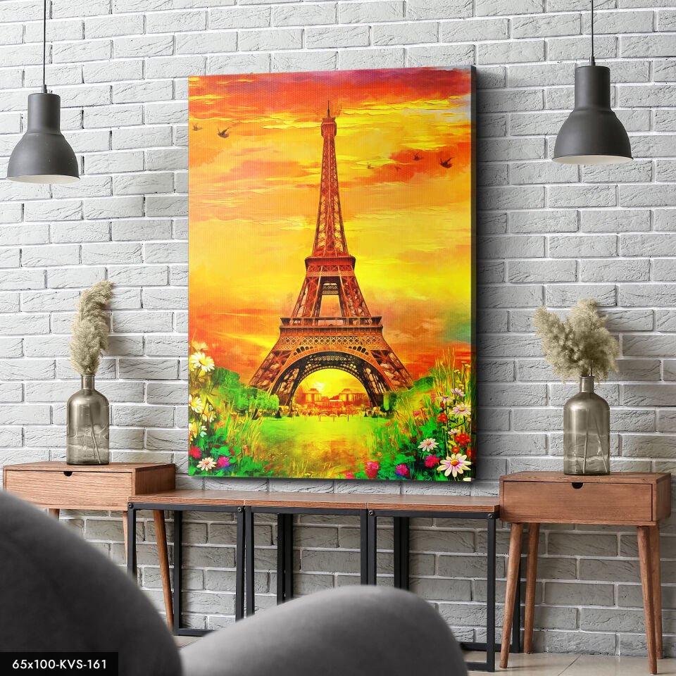 Eyfel Kulesi Kanvas - Canvas Tablo