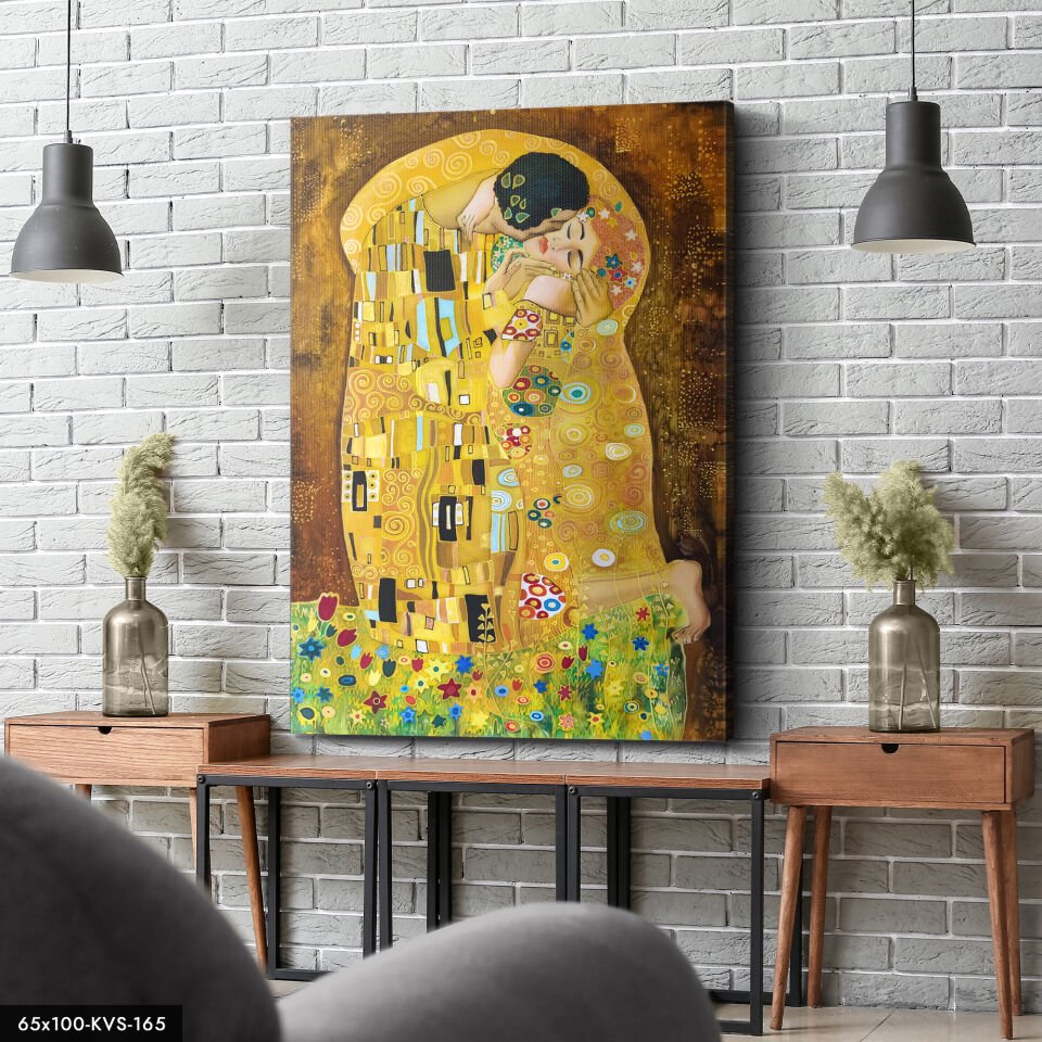 Aşk Kanvas - Canvas Tablo 40 x 30 CM - Çok Renkli