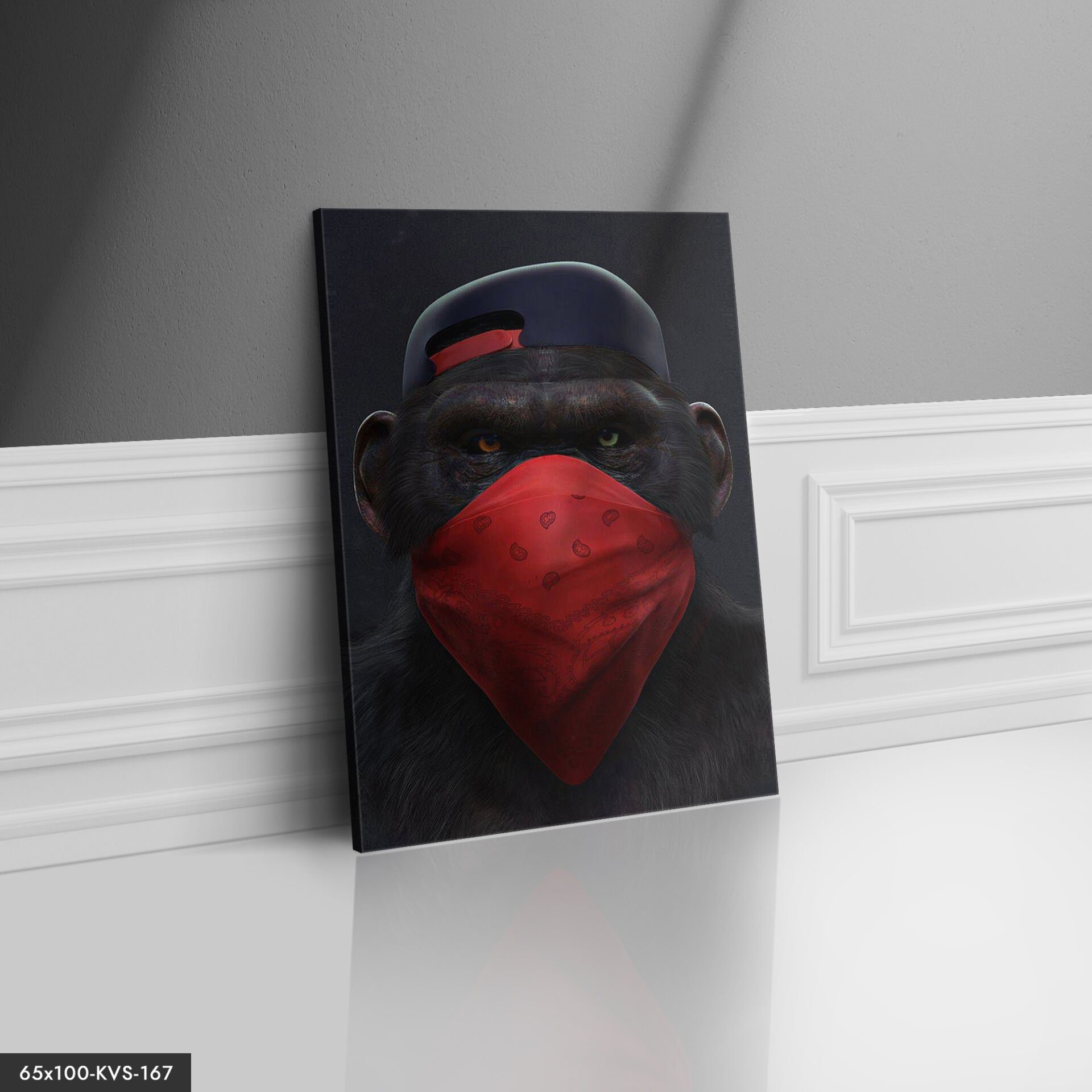 Maymun Kanvas - Canvas Tablo