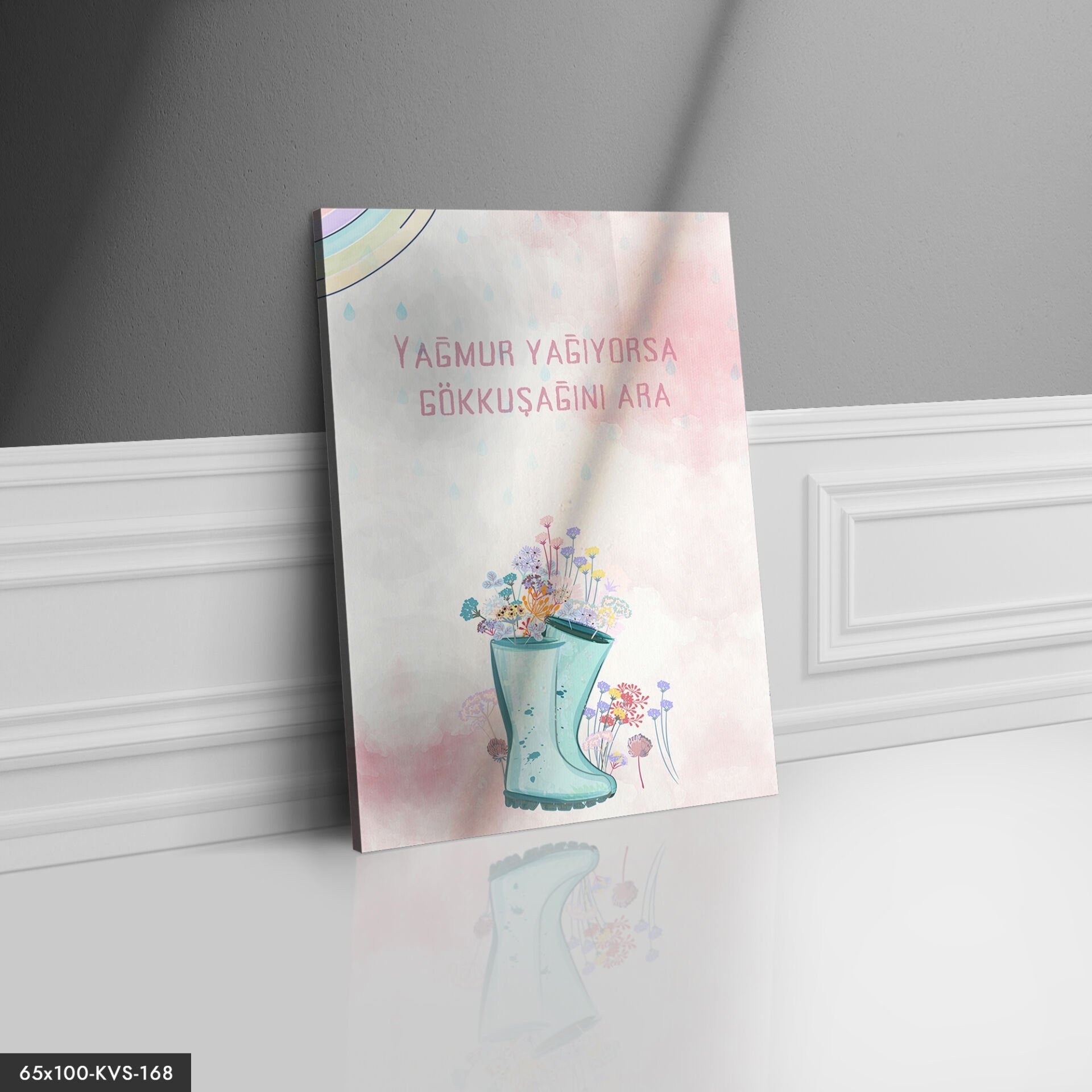 Motto Söz Kanvas - Canvas Tablo