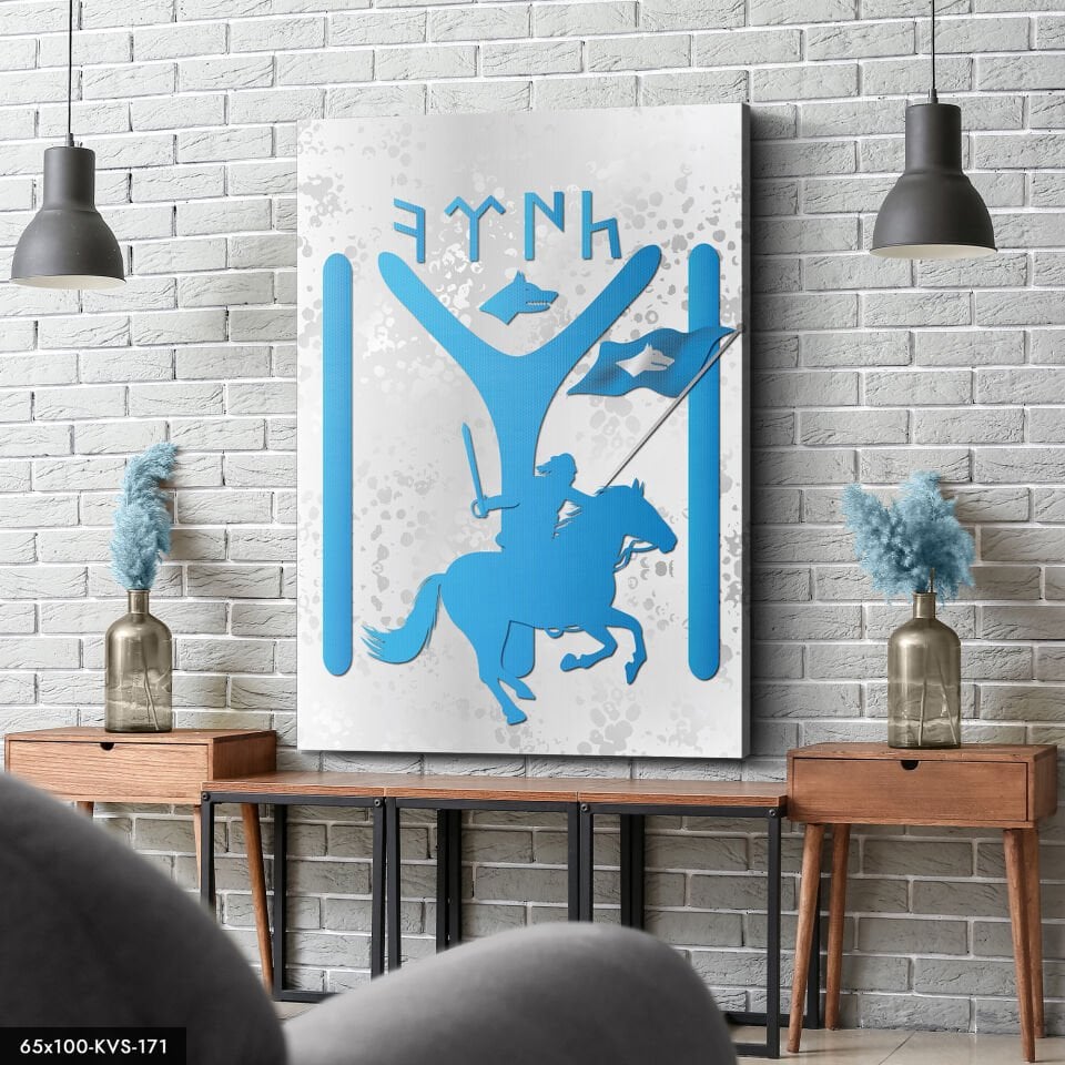 Türk Kanvas - Canvas Tablo 40 x 30 CM - Çok Renkli