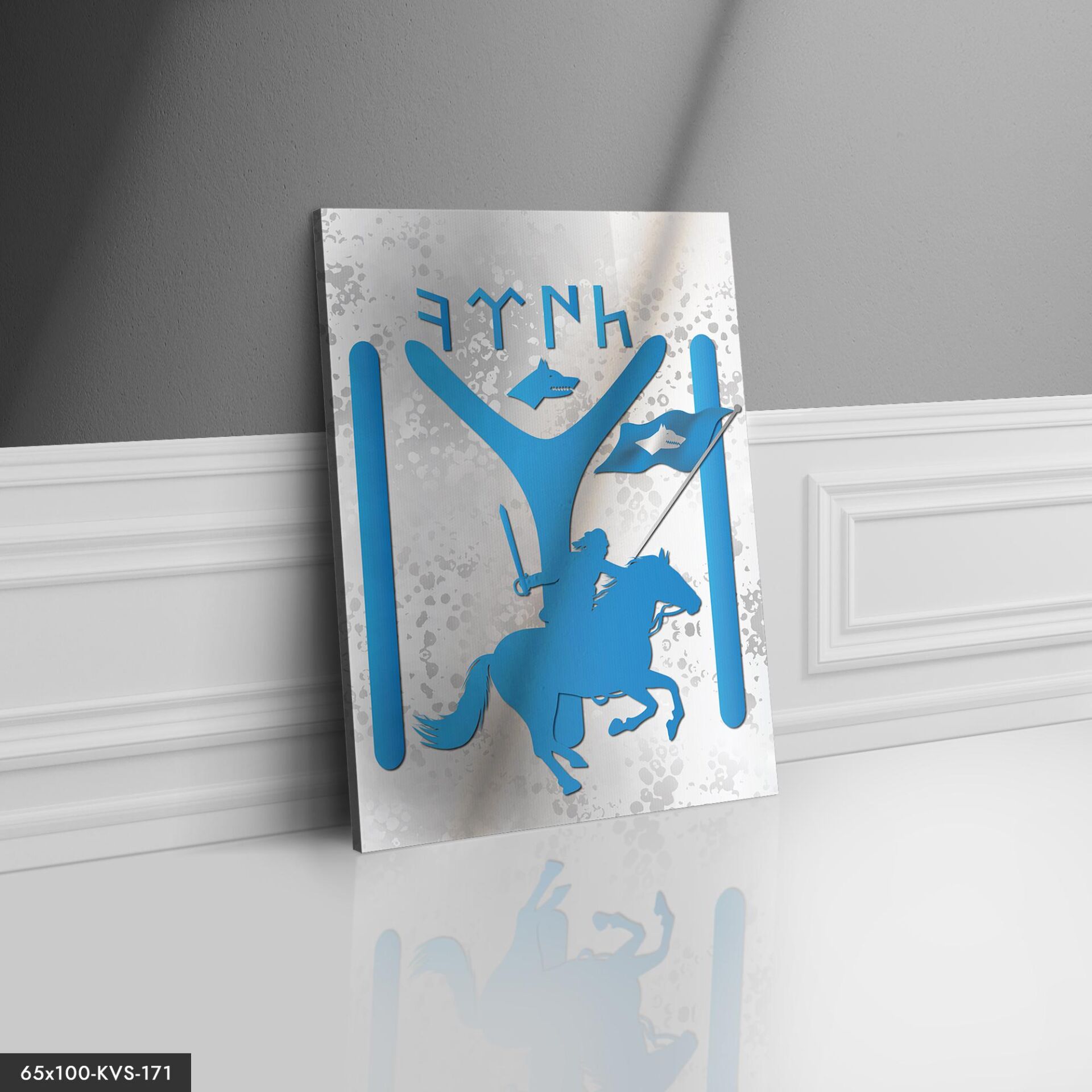 Türk Kanvas - Canvas Tablo 40 x 30 CM - Çok Renkli