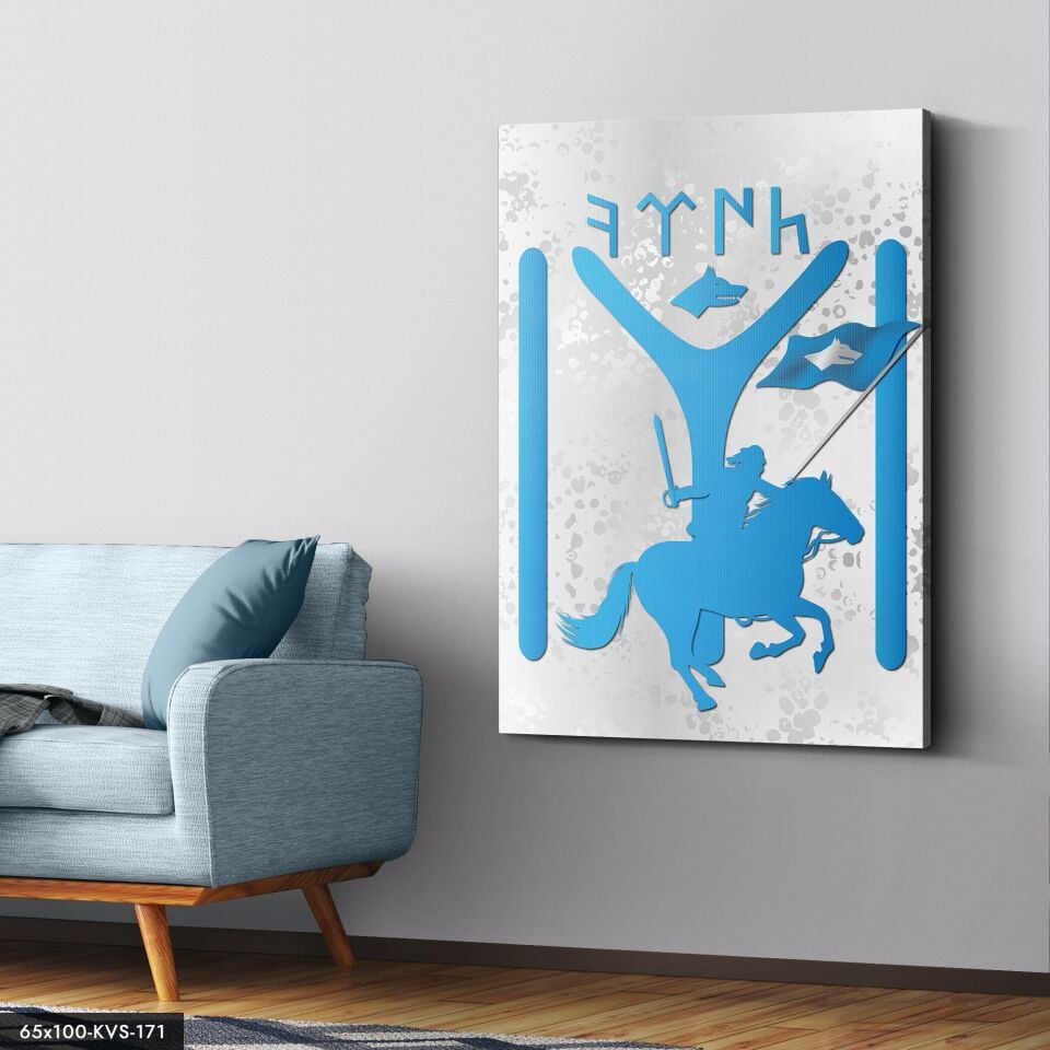 Türk Kanvas - Canvas Tablo 40 x 30 CM - Çok Renkli