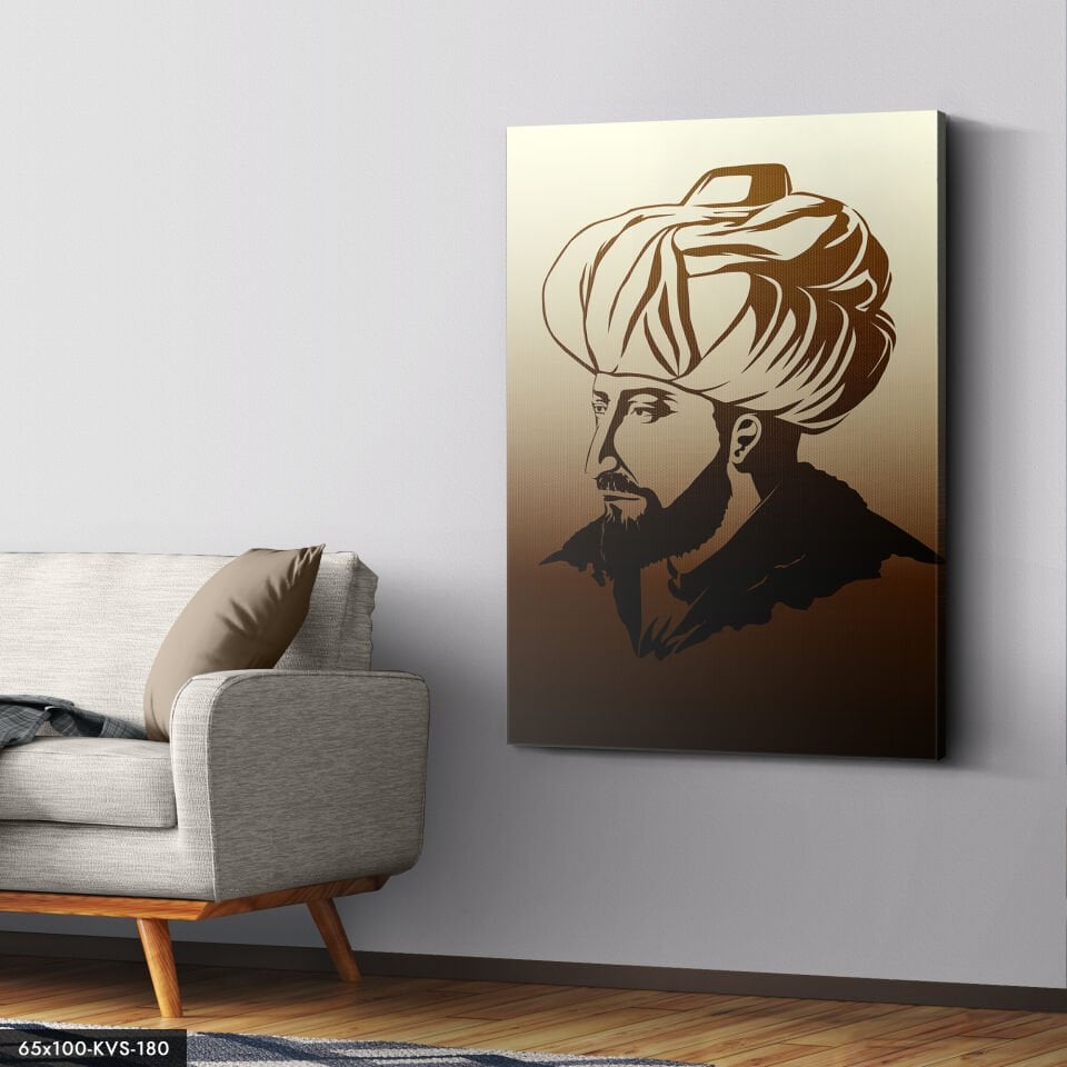 Fatih Sultan Mehmet Kanvas - Canvas Tablo