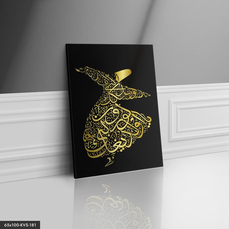 Semazen Kanvas - Canvas Tablo 140 x 90 CM - Çok Renkli