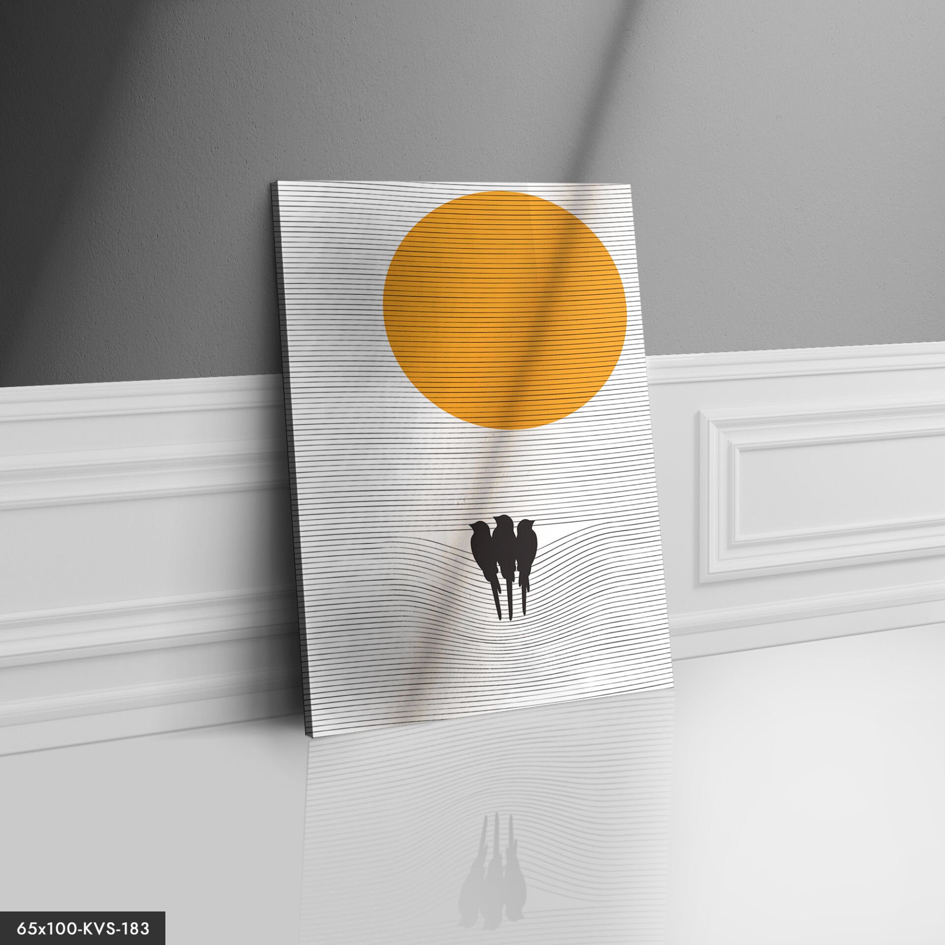 Kuşlar Kanvas - Canvas Tablo