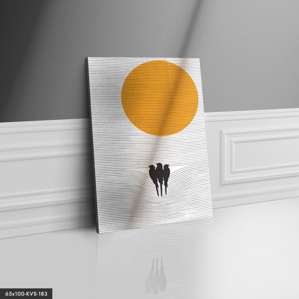 Kuşlar Kanvas - Canvas Tablo