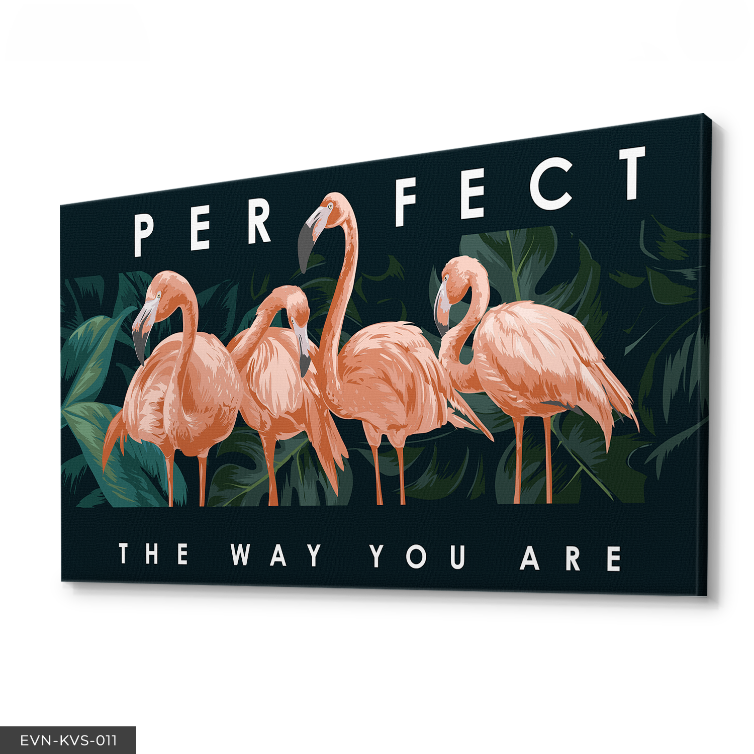 Flamingolar Tek Parça Kanvas Canvas Tablo Tablo