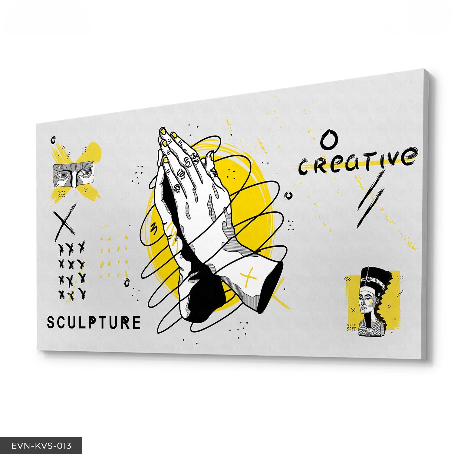 Sevimli Köpekler Tek Parça Kanvas Canvas Tablo Tablo 40 x 30 CM - Çok Renkli