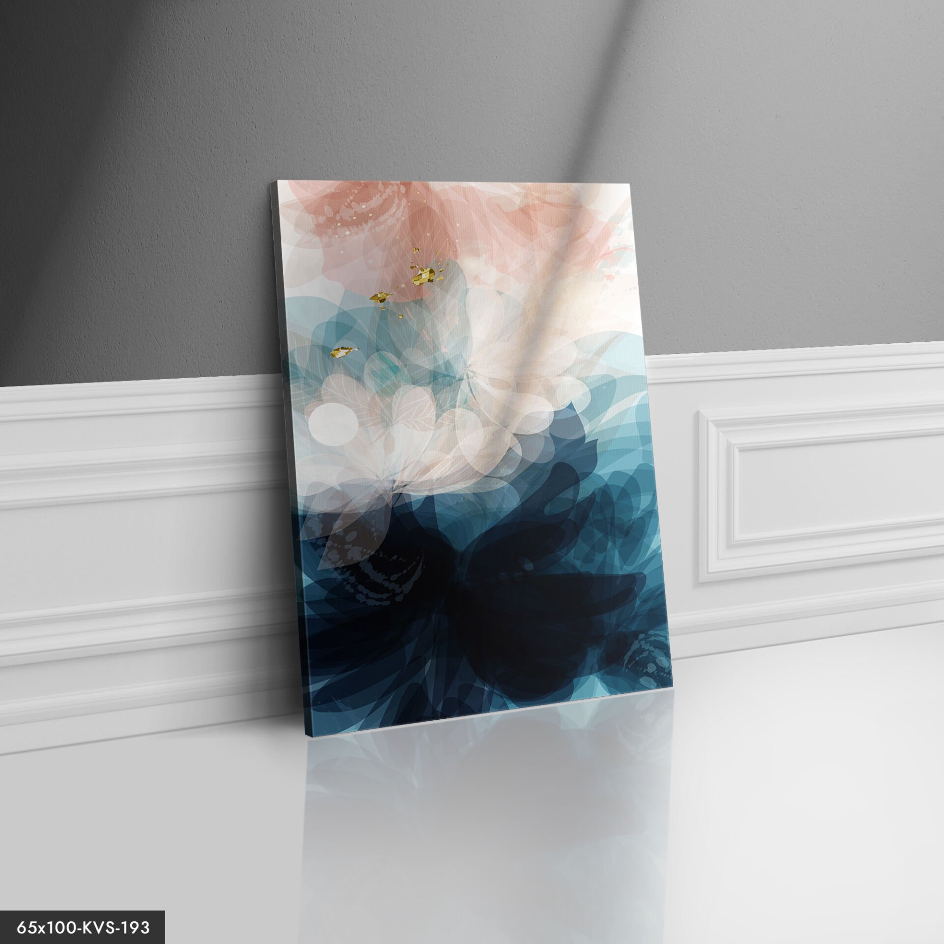 Soyut Tasarım Kanvas - Canvas Tablo