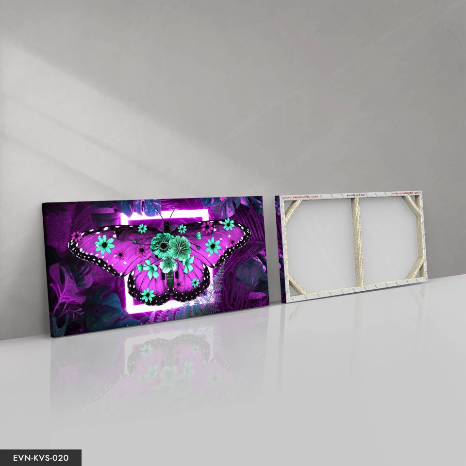 Tek Parça Kanvas Canvas Tablo Kanvas Tablo 40 x 30 CM - Çok Renkli