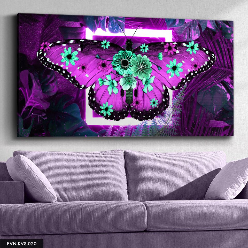 Tek Parça Kanvas Canvas Tablo Kanvas Tablo 40 x 30 CM - Çok Renkli