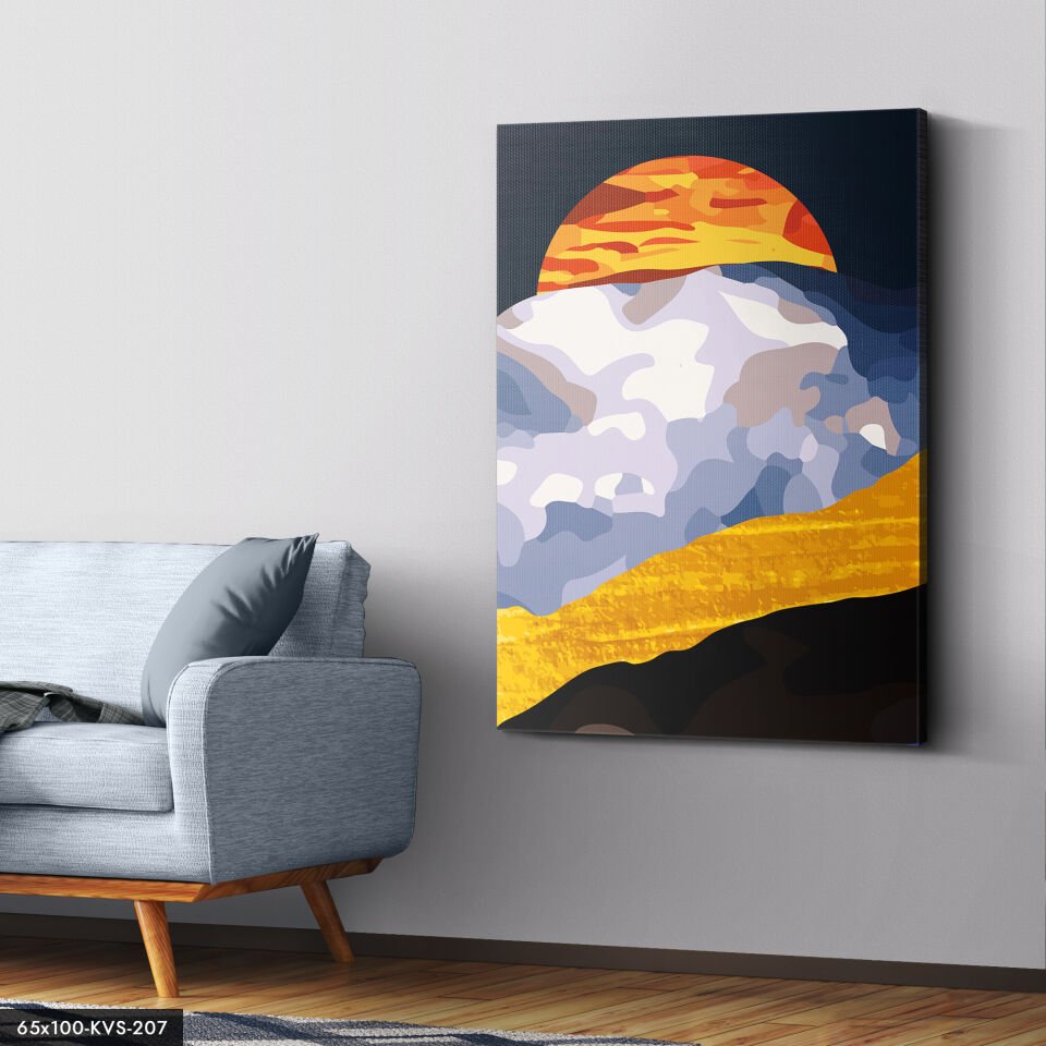 Soyut Sanat Kanvas - Canvas Tablo