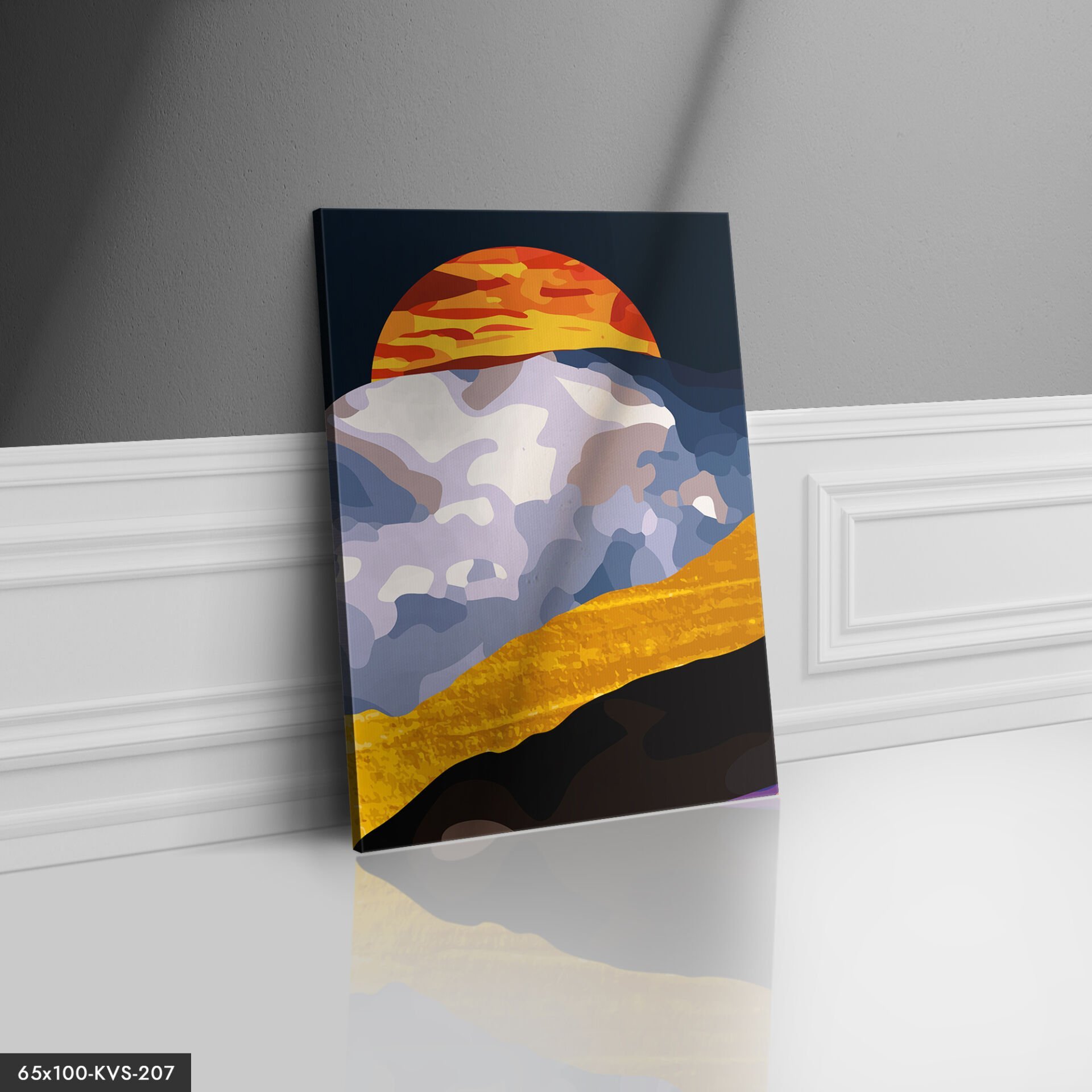 Soyut Sanat Kanvas - Canvas Tablo