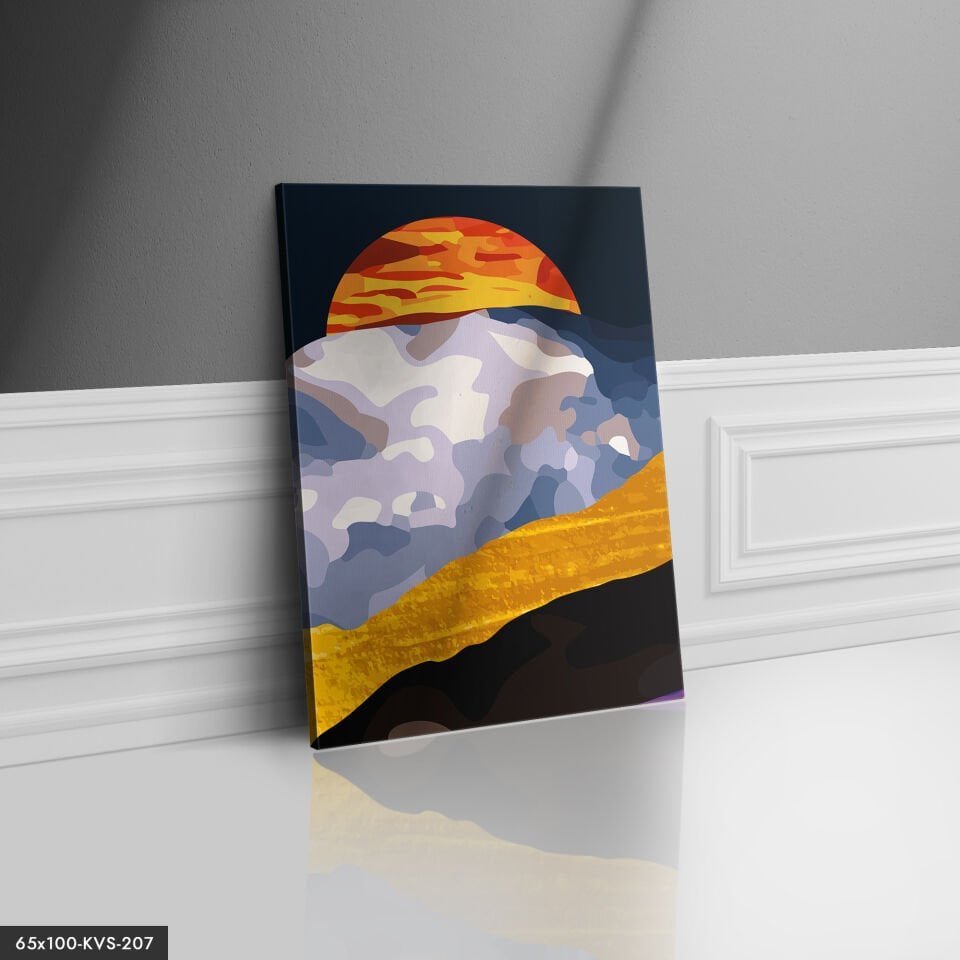 Soyut Sanat Kanvas - Canvas Tablo