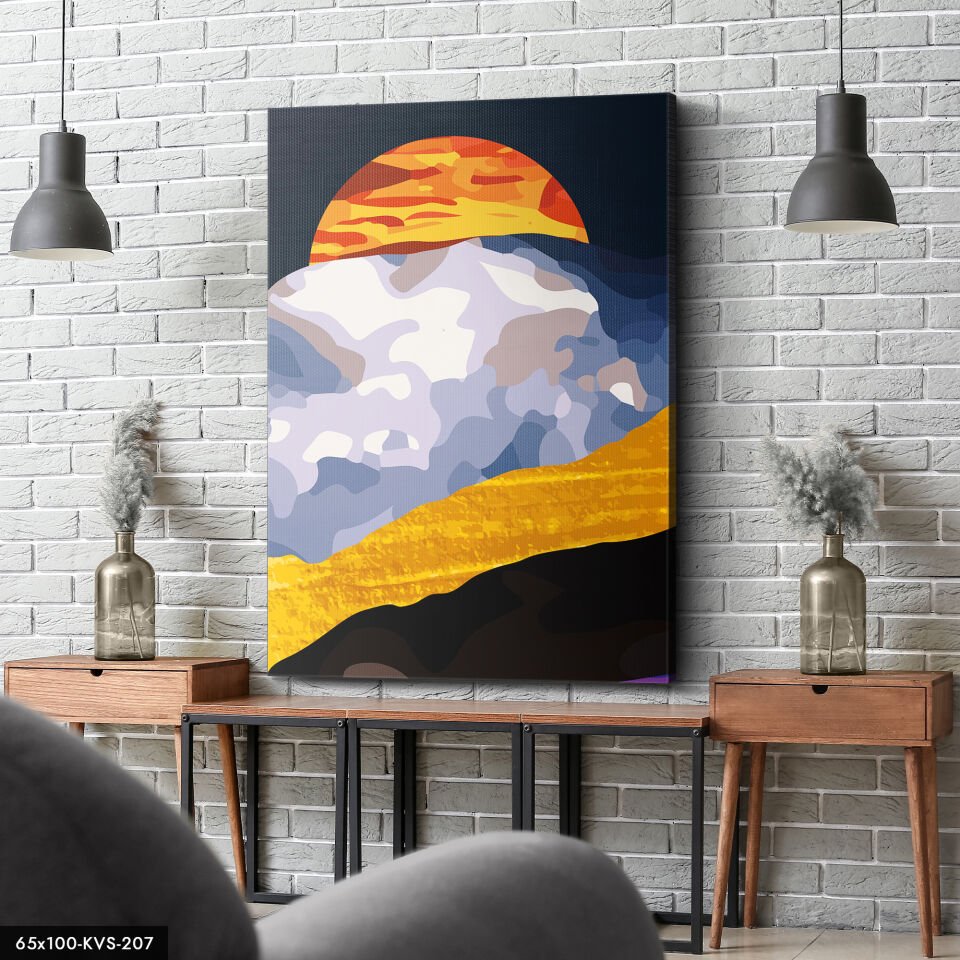 Soyut Sanat Kanvas - Canvas Tablo