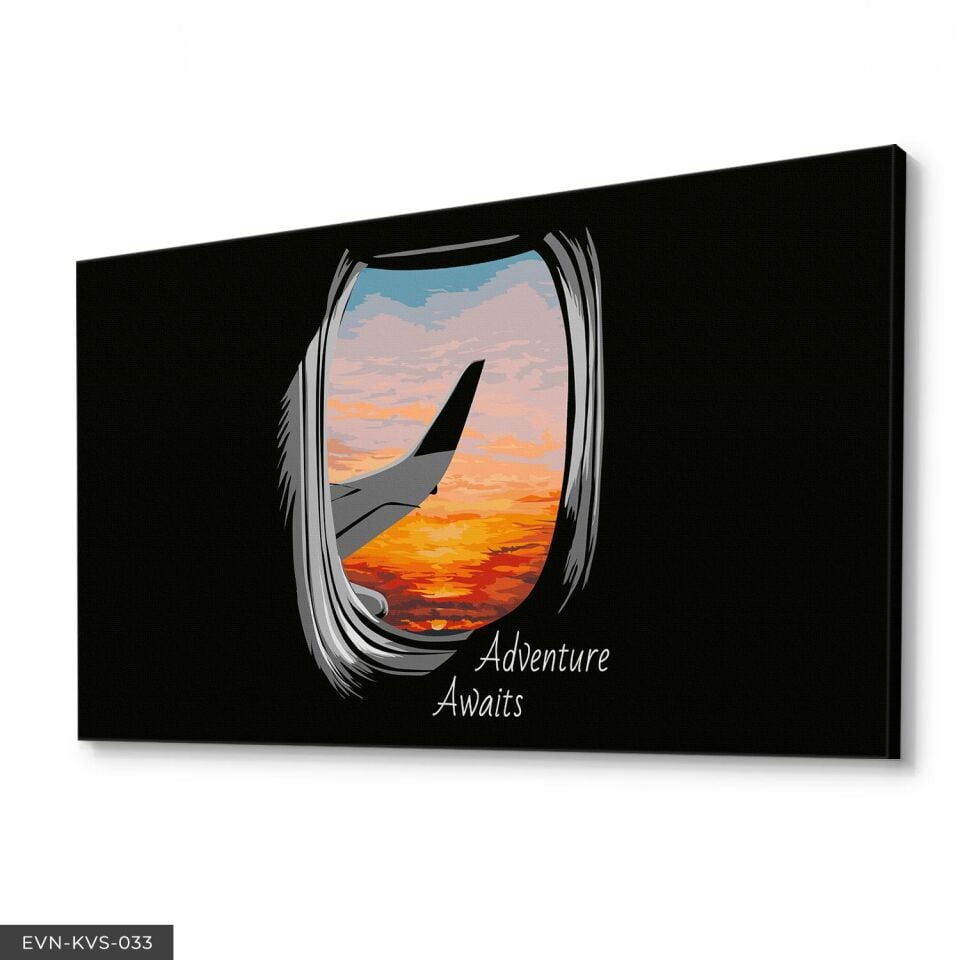 Gökyüzüne Açılan Pencere Tek Parça Kanvas Canvas Tablo Tablo