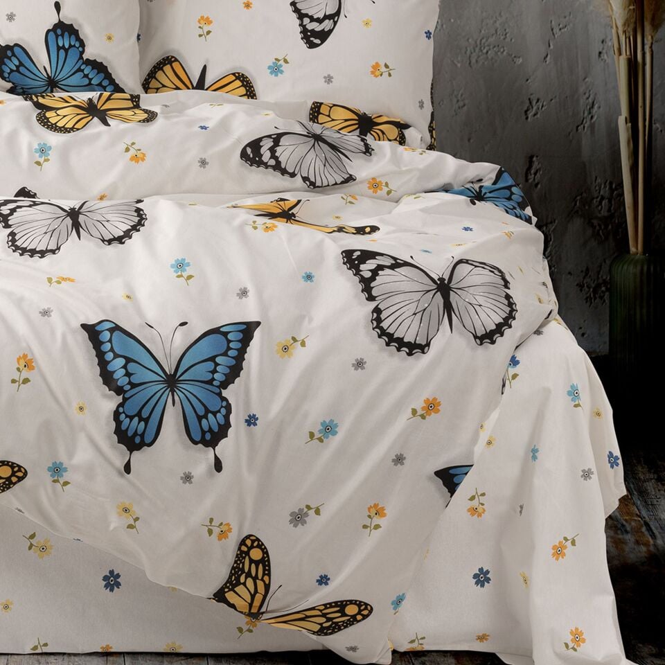 Kelebek Çift Kişilik Nevresim Takımı