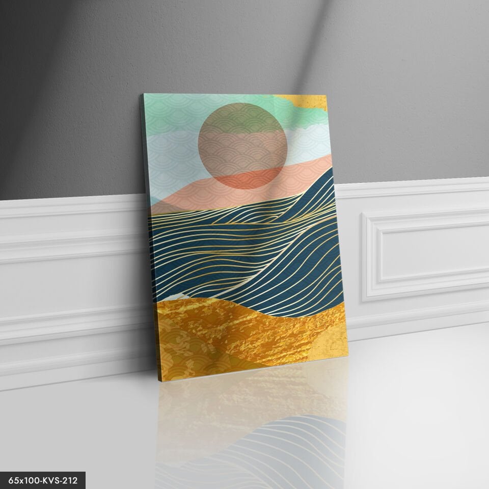 Dağlar Soyut Kanvas - Canvas Tablo